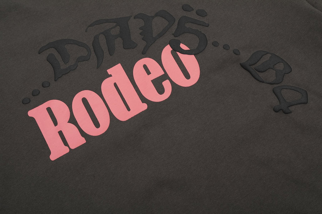 Sp5der Charcoal Front Graphic T-Shirt — detail