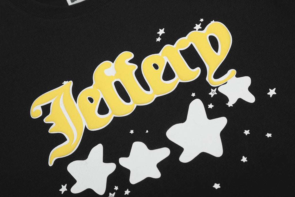 Sp5der Star Graphic T-Shirt — detail