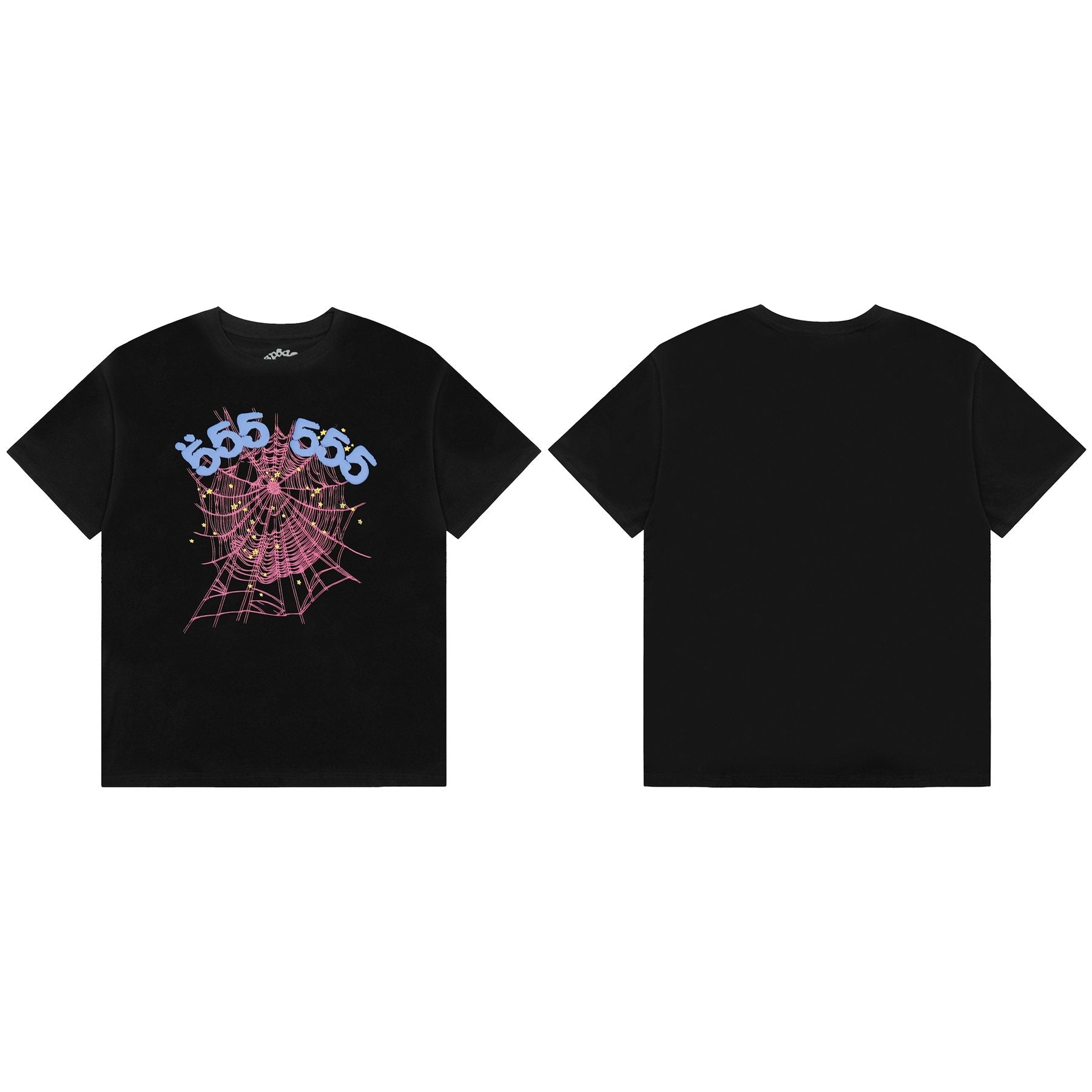 Sp5der 666 Spiderweb Graphic T-Shirt in Black — comparison
