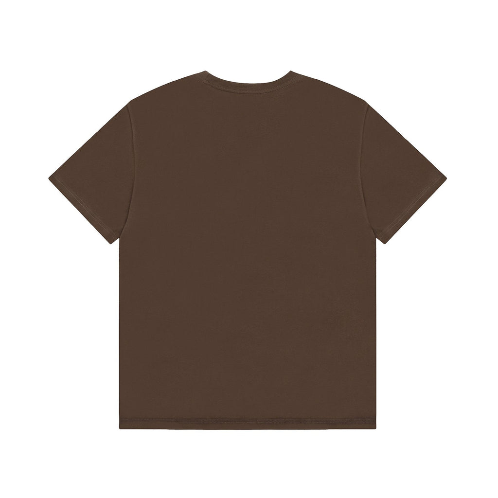 Sp5der Distressed Graphic T-Shirt — back