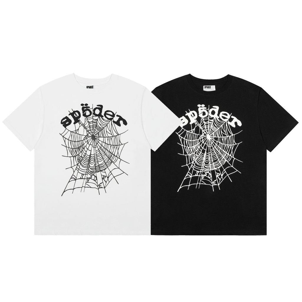 Sp5der Spiderweb Graphic T-Shirt — comparison