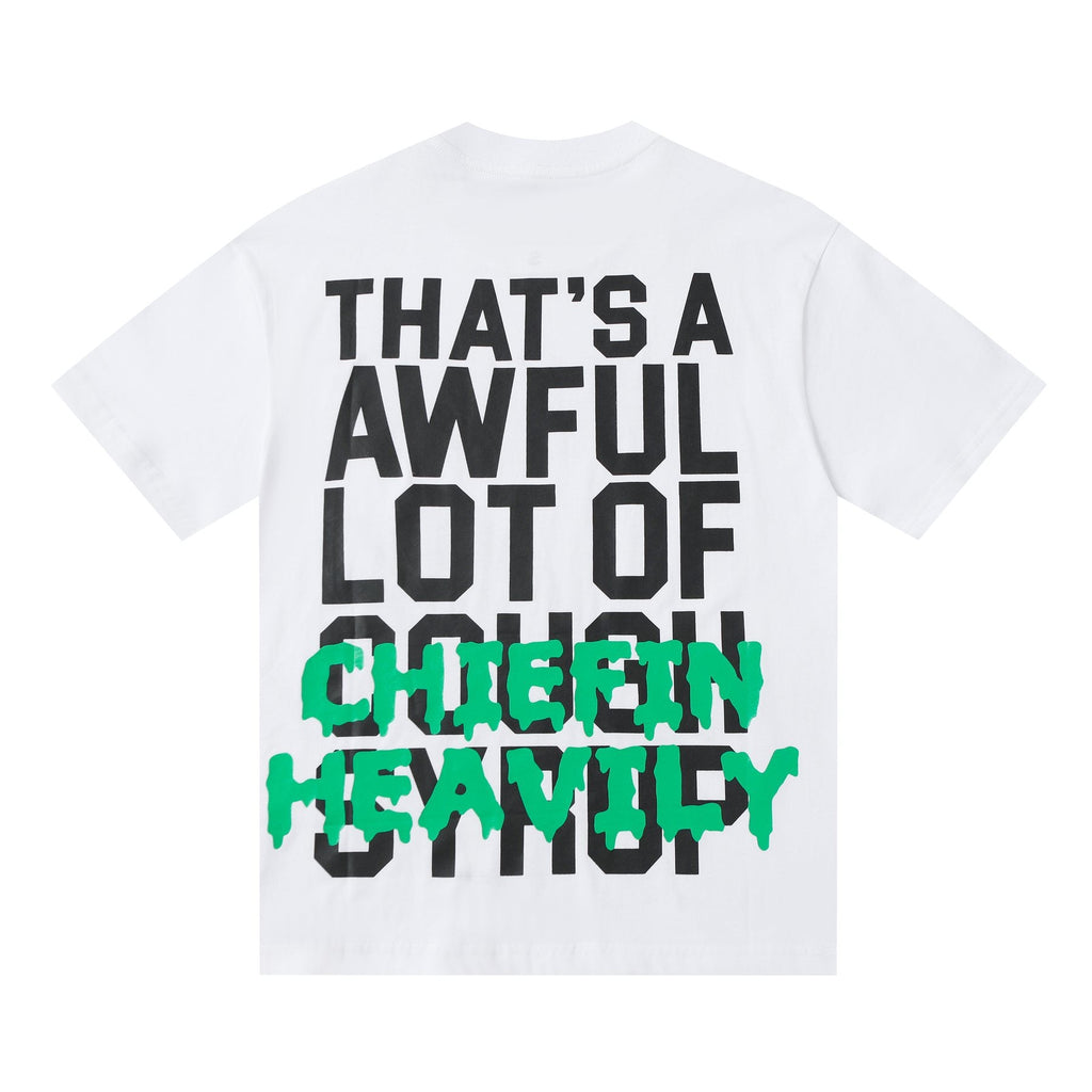 THAT'S A AWFUL LOT OF COUGH SYRUP Graphic Short-Sleeve T-Shirt — back