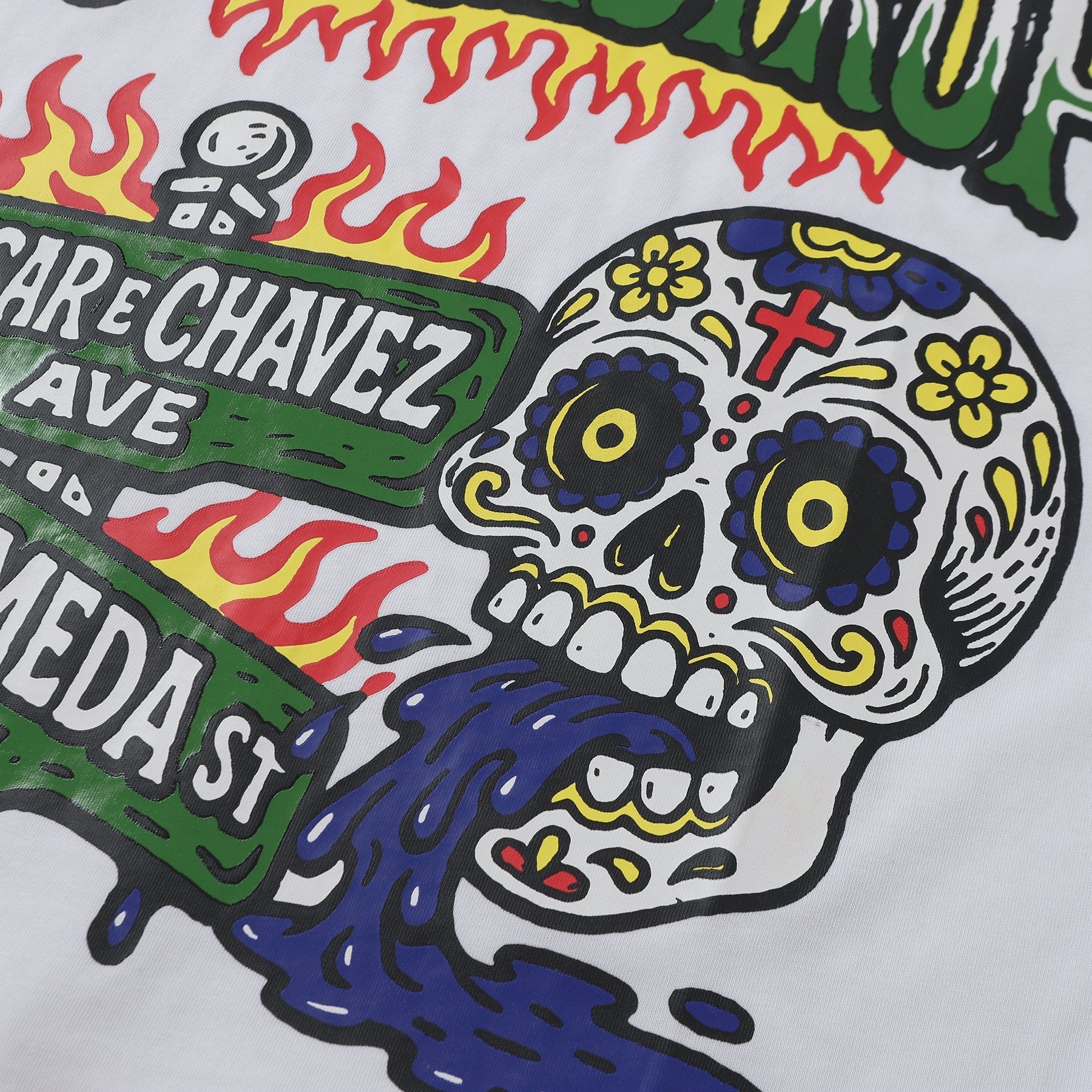 THAT'S A AWFUL LOT OF COUGH SYRUP Front & Back Graphic Short-Sleeve T-Shirt — detail
