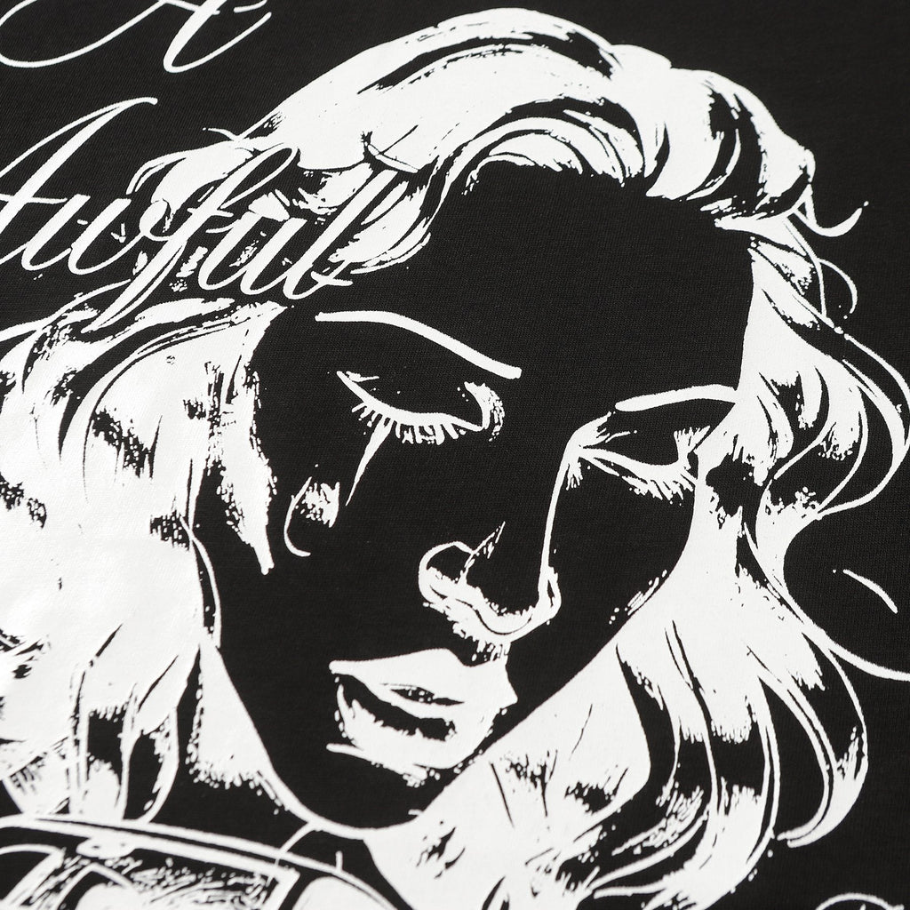 THAT'S A AWFUL LOT OF COUGH SYRUP Persona Graphic Short-Sleeve T-Shirt — detail