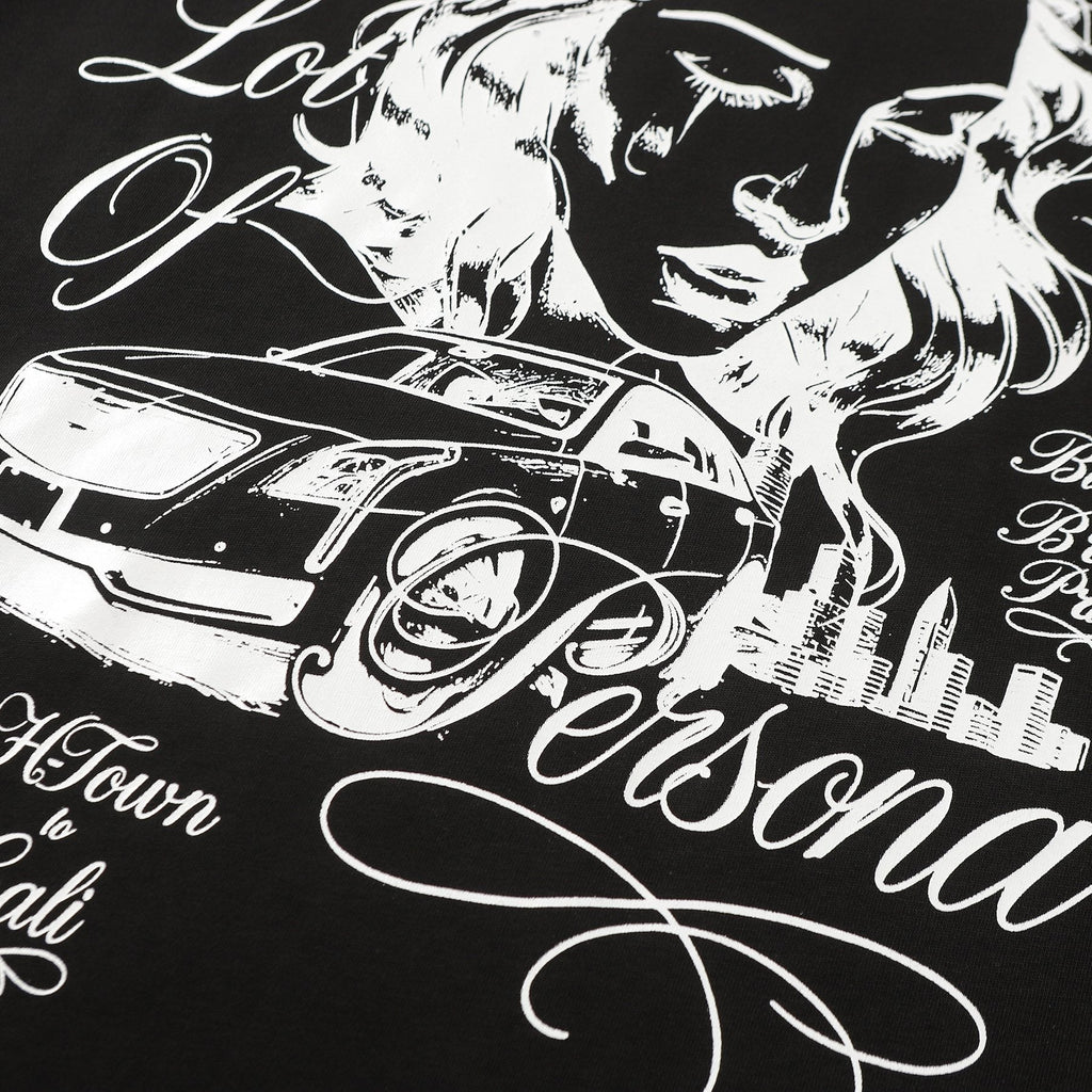 THAT'S A AWFUL LOT OF COUGH SYRUP Persona Graphic Short-Sleeve T-Shirt — detail