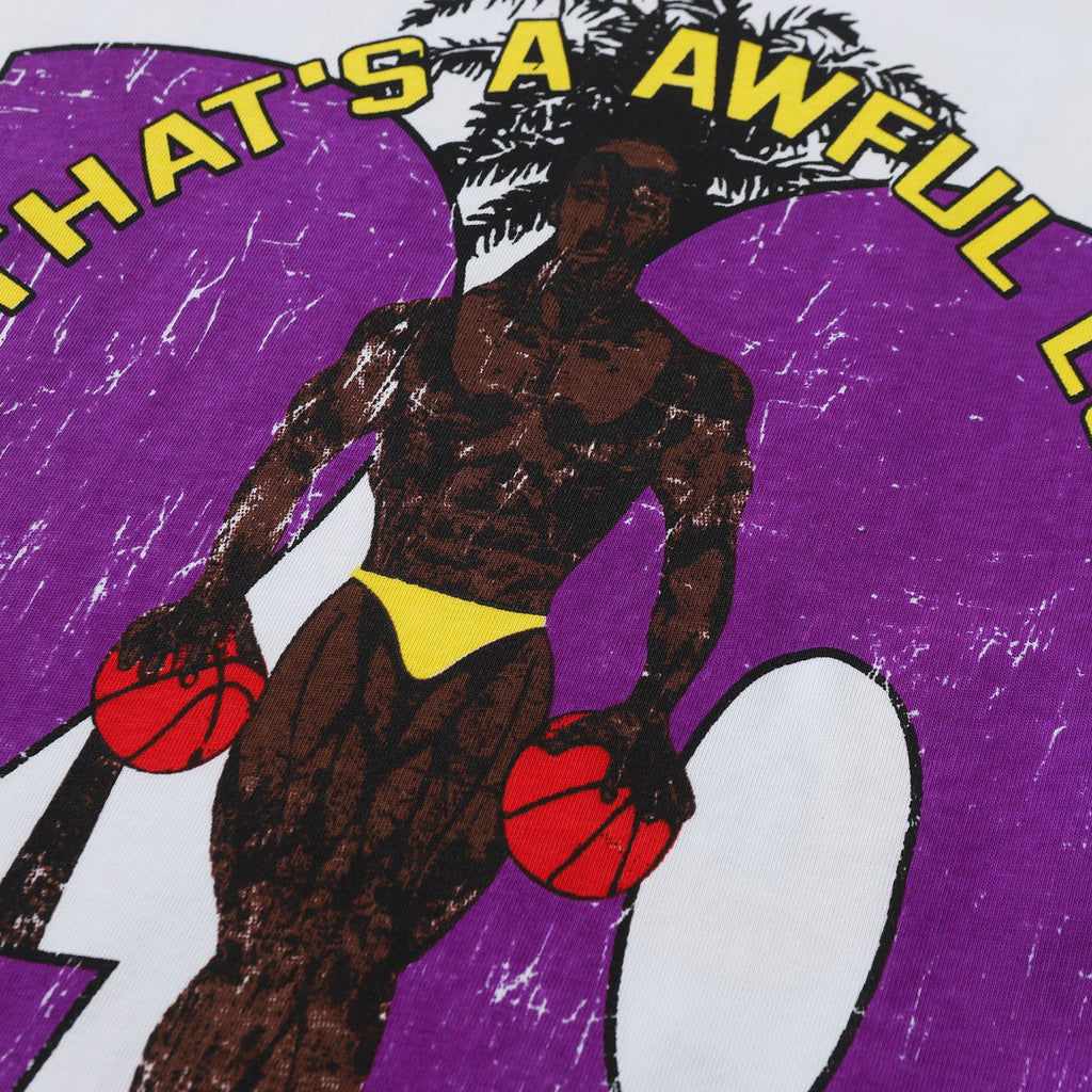THAT'S A AWFUL LOT OF COUGH SYRUP Front & Back Graphic T-Shirt — detail