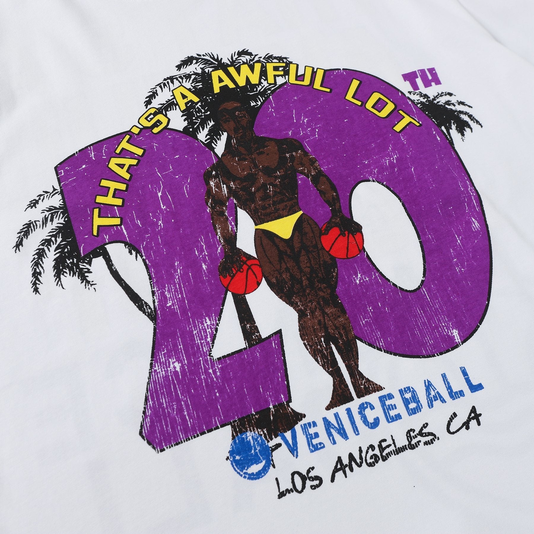THAT'S A AWFUL LOT OF COUGH SYRUP Front & Back Graphic T-Shirt — detail