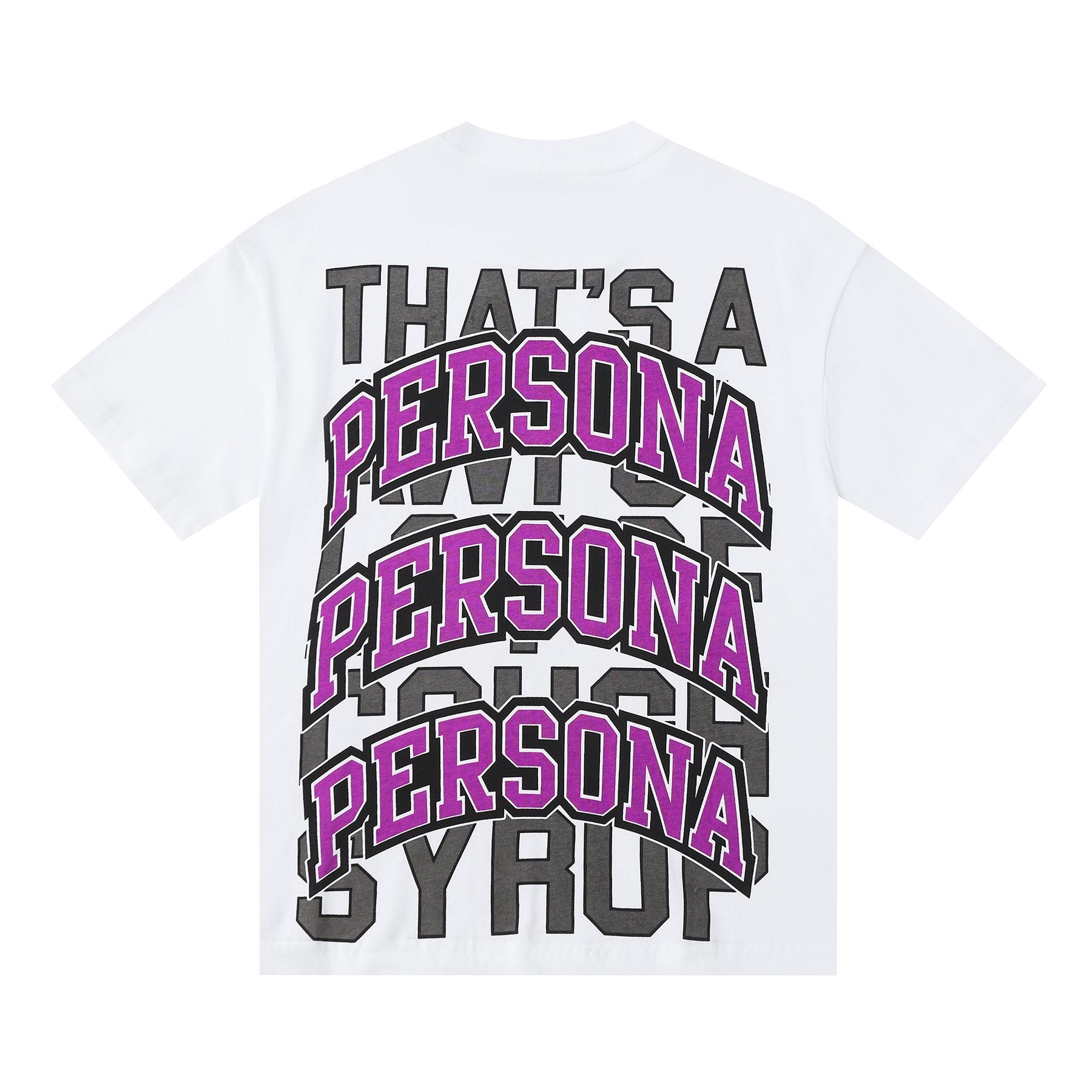 THAT'S A AWFUL LOT OF COUGH SYRUP Front & Back Graphic T-Shirt — back