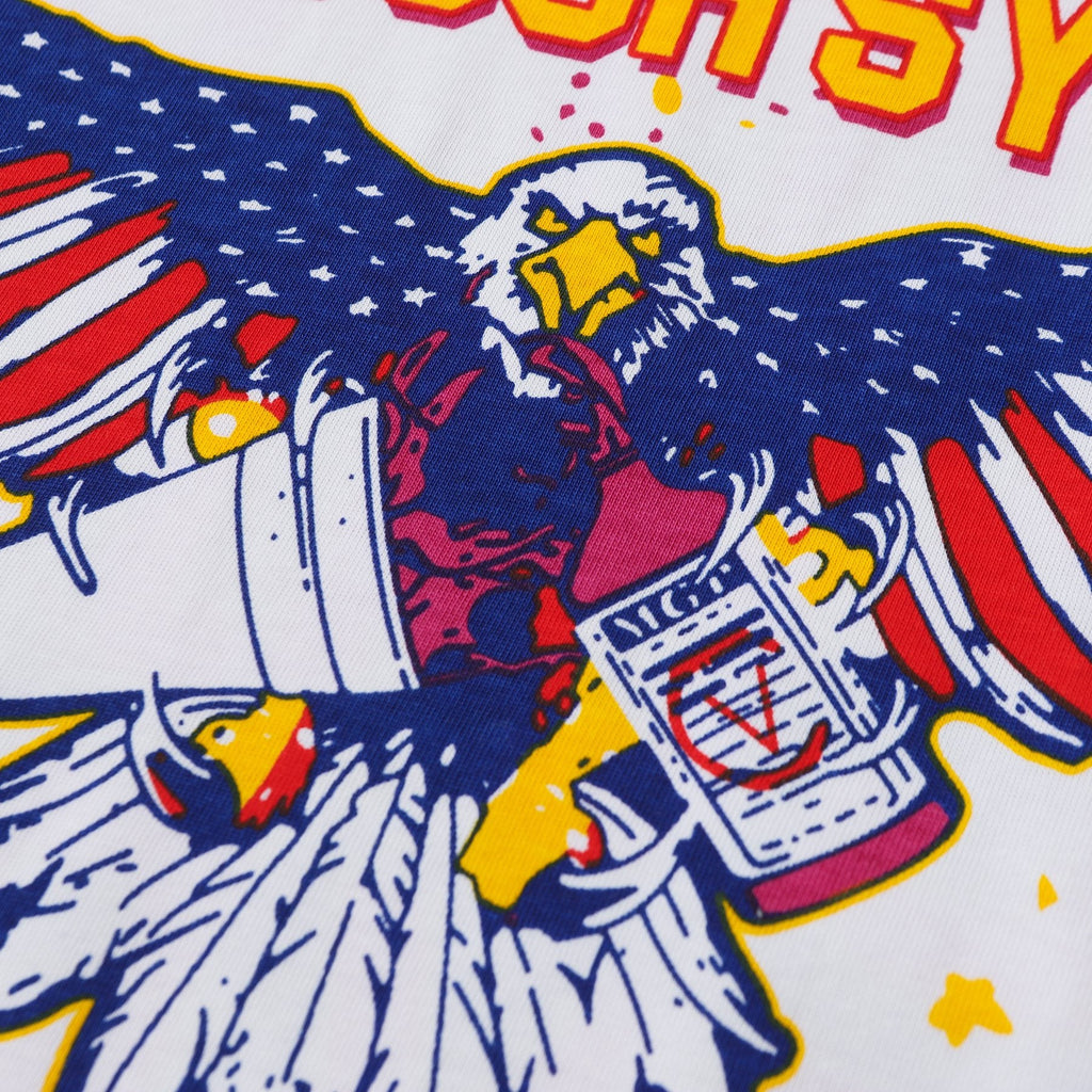 THAT'S A AWFUL LOT OF COUGH SYRUP Eagle Graphic T-Shirt — detail