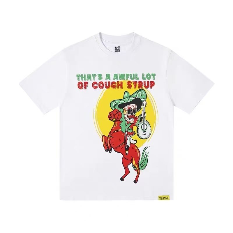 THAT'S A AWFUL LOT OF COUGH SYRUP Front & Back Graphic T-Shirt — hero