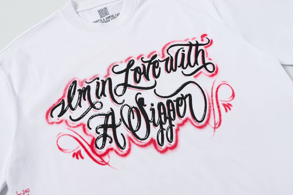 THAT'S A AWFUL LOT OF COUGH SYRUP Script Graphic Short-Sleeve T-Shirt — front