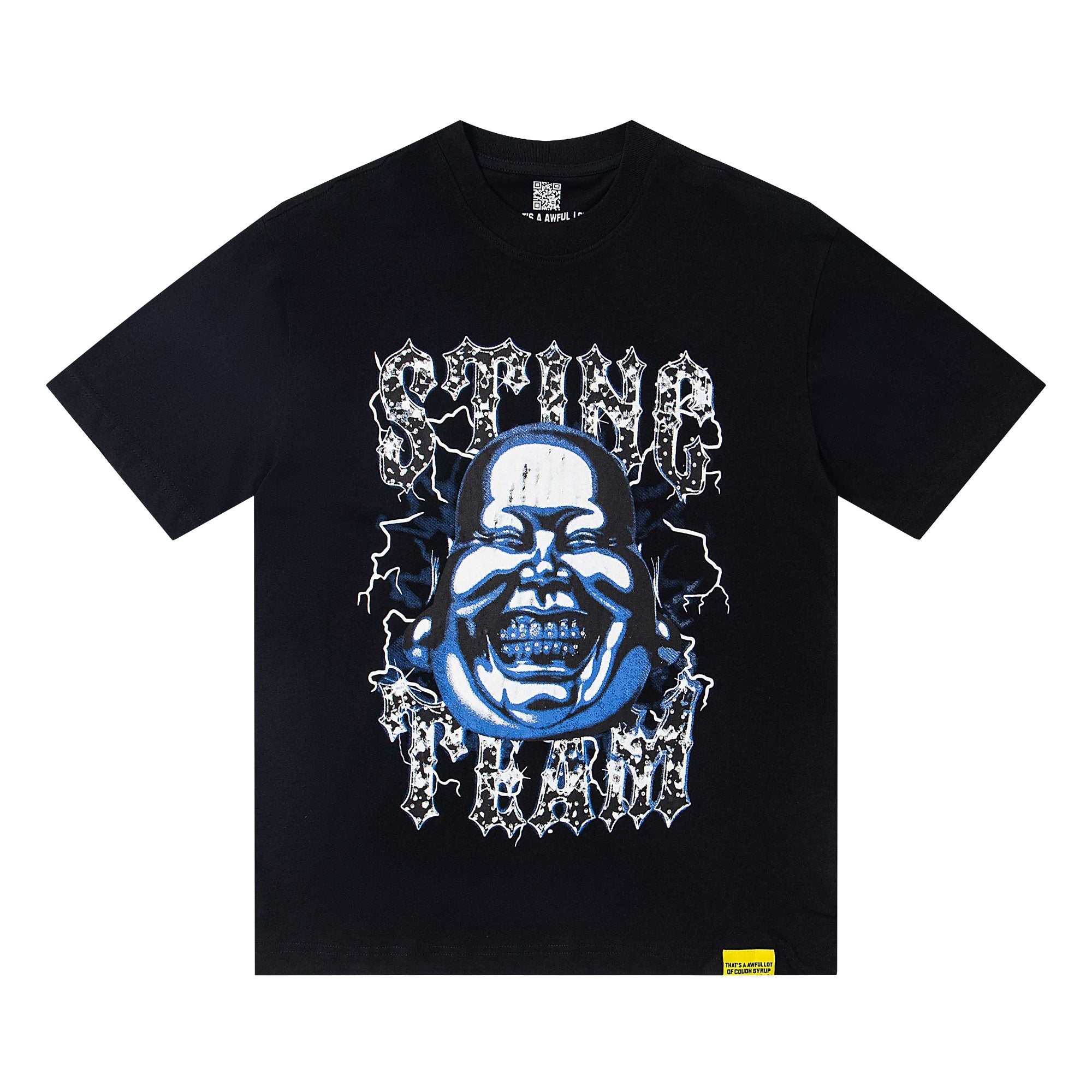 THAT'S A AWFUL LOT OF COUGH SYRUP Skull Graphic T-Shirt — hero