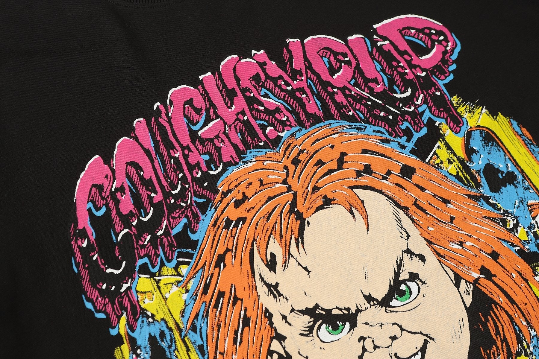 THAT'S A AWFUL LOT OF COUGH SYRUP Front & Back Graphic T-Shirt — detail