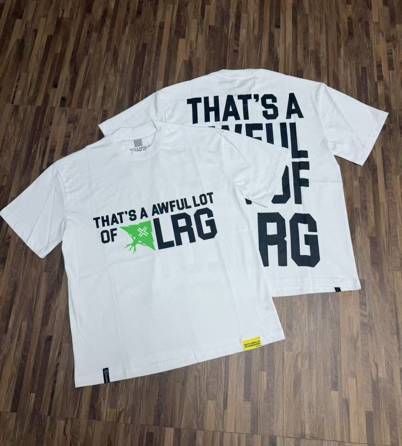 THAT'S A AWFUL LOT OF COUGH SYRUP Front & Back Graphic Short-Sleeve T-Shirt — context