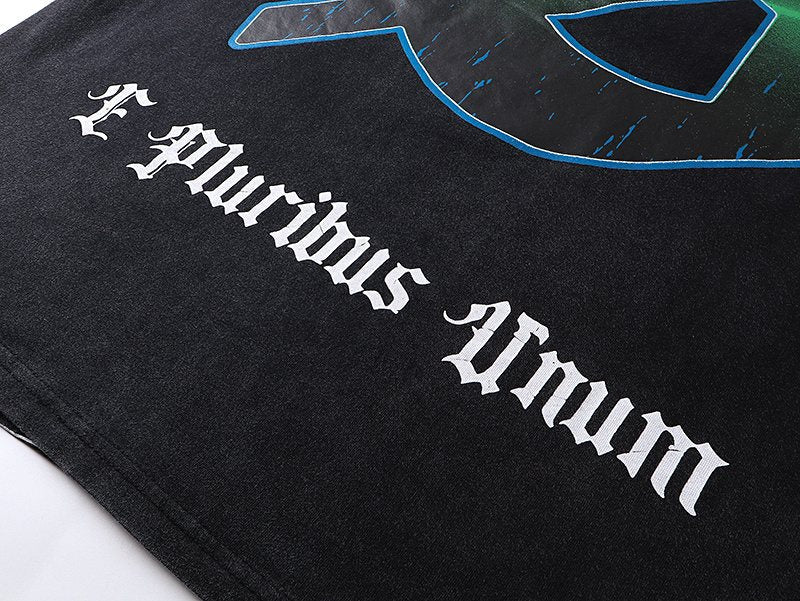 Godspeed E Pluribus Unum Washed Long-Sleeve T-Shirt — detail