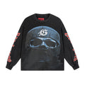 Godspeed Washed Black Graphic Long-Sleeve T-Shirt — hero