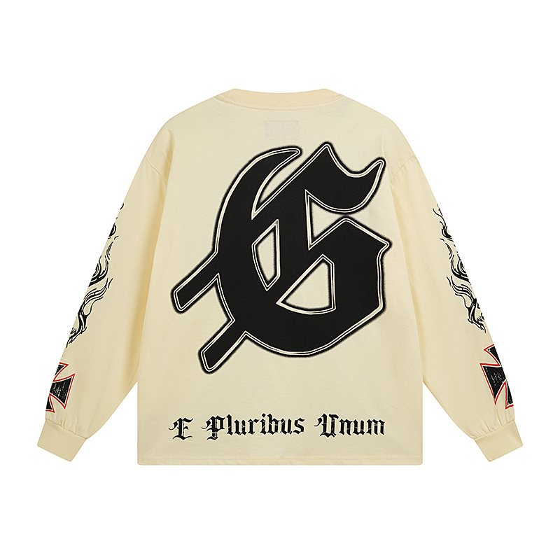 Godspeed E Pluribus Unum Graphic Long-Sleeve T-Shirt — back