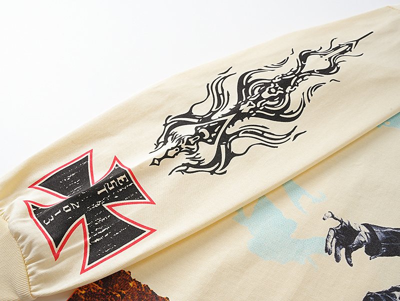Godspeed E Pluribus Unum Graphic Long-Sleeve T-Shirt — detail