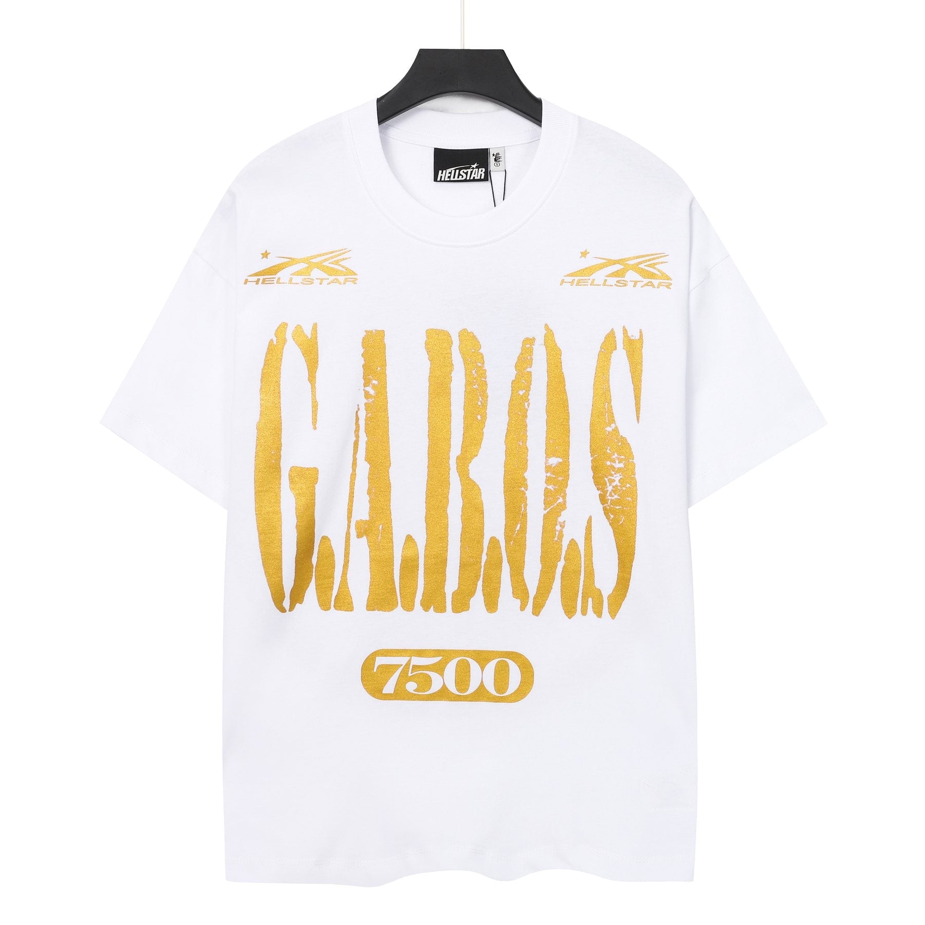Hellstar Galras 7500 Face & Flame Graphic T-Shirt — front