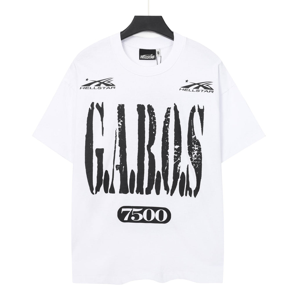Hellstar Galras 7500 Face & Flame Graphic T-Shirt — front