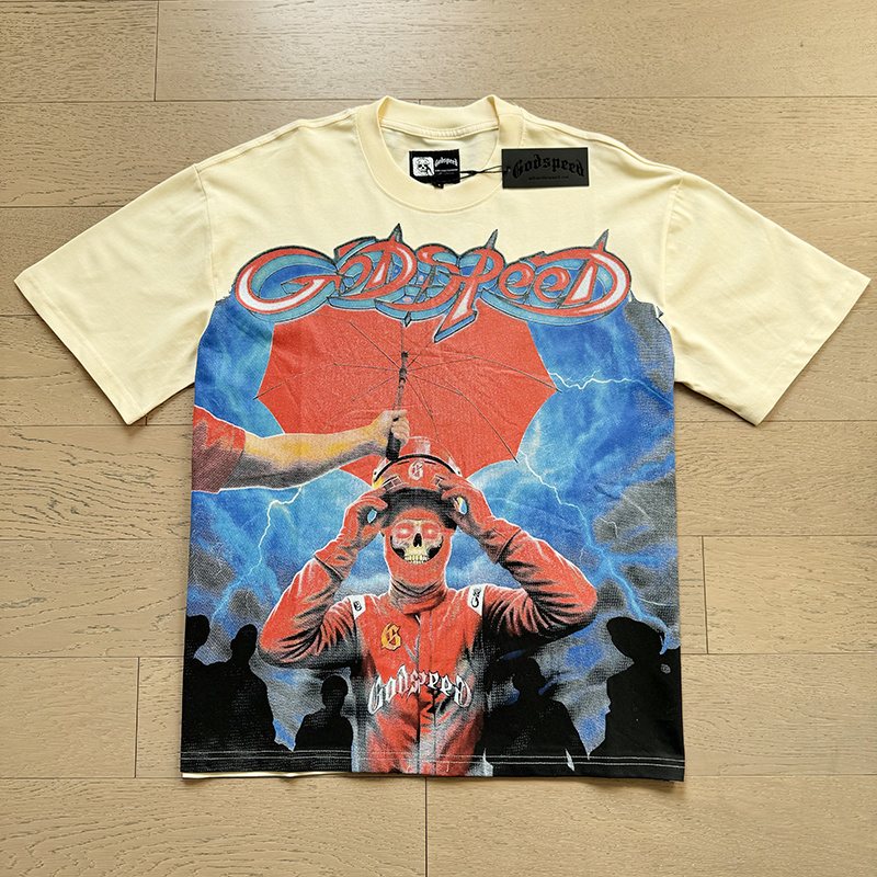 Godspeed Out of Many One Graphic T-Shirt — front