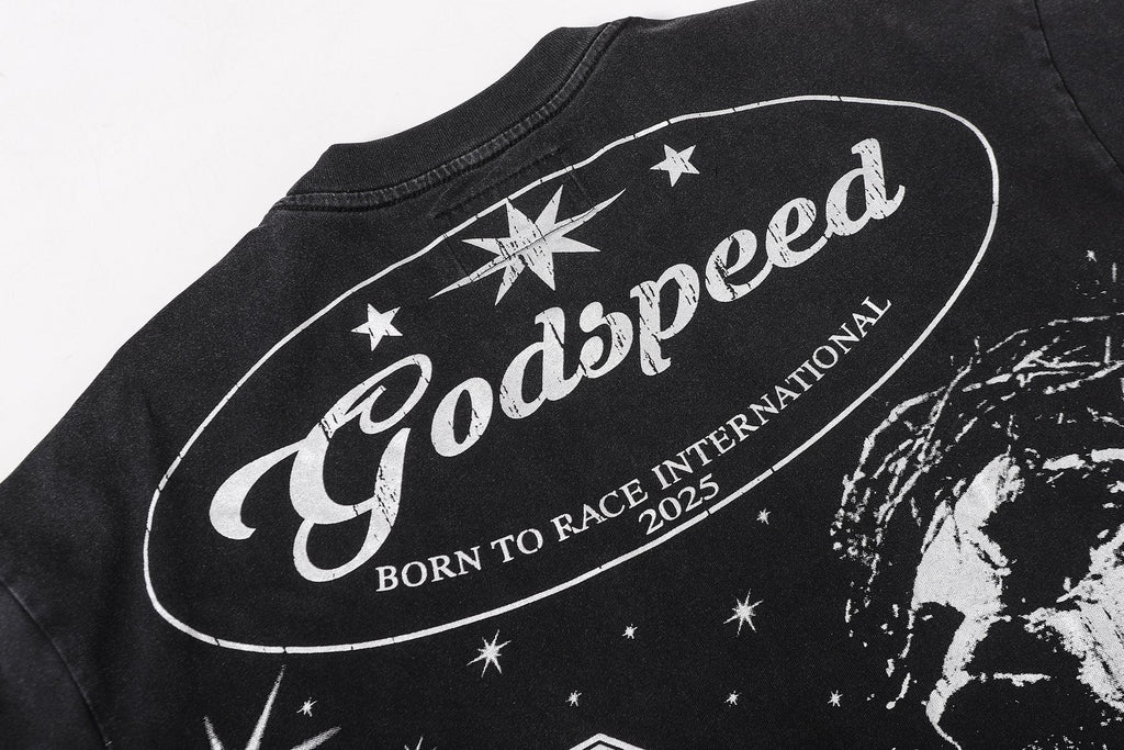 Godspeed Born to Race Graphic T-Shirt — detail