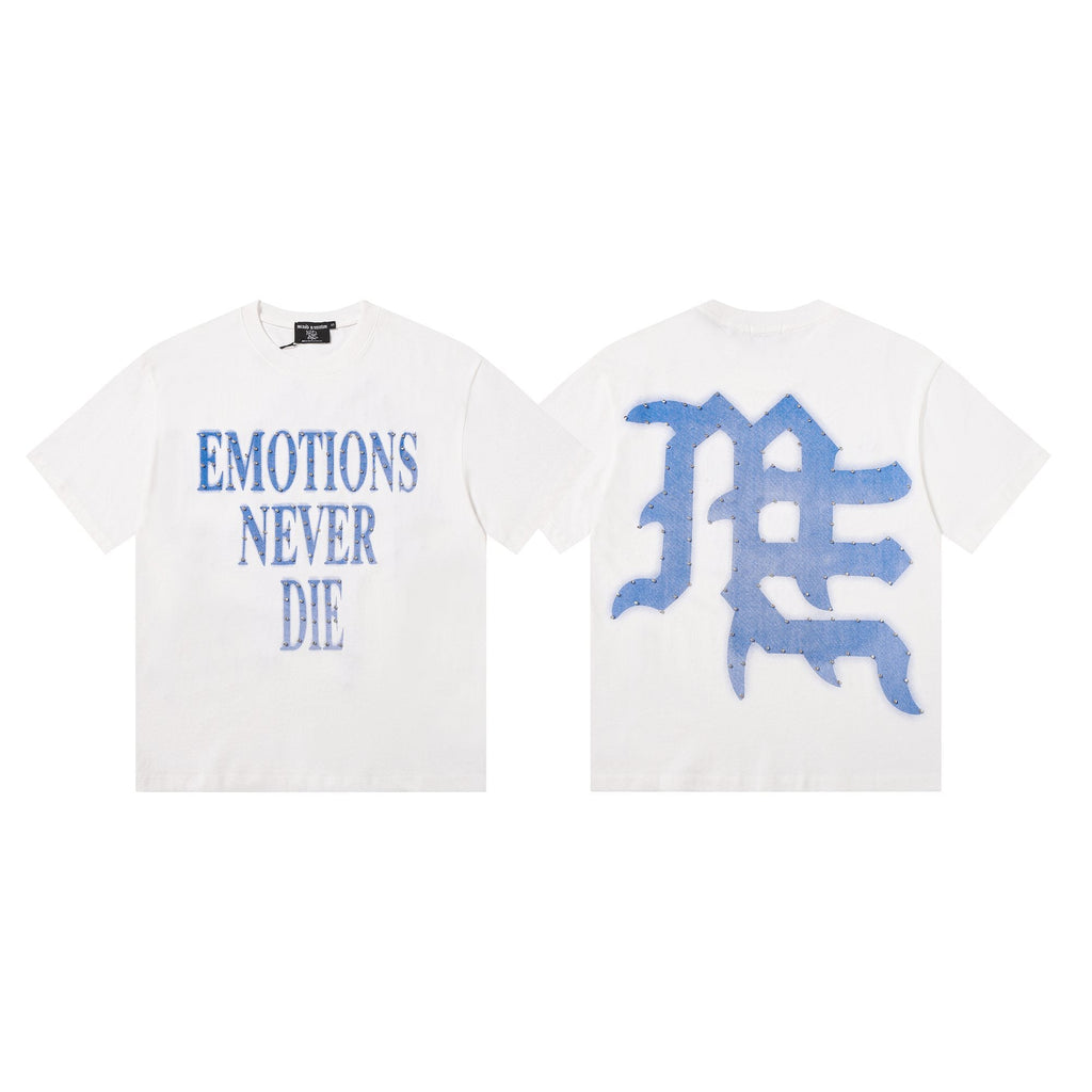 MIXED EMOTION Never Die Graphic Short-Sleeve T-Shirt — hero