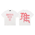 MIXED EMOTION Never Die Studded Graphic T-Shirt — hero