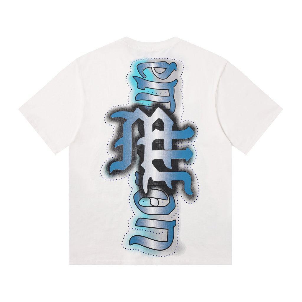 MIXED EMOTION Angel Back Graphic T-Shirt — back