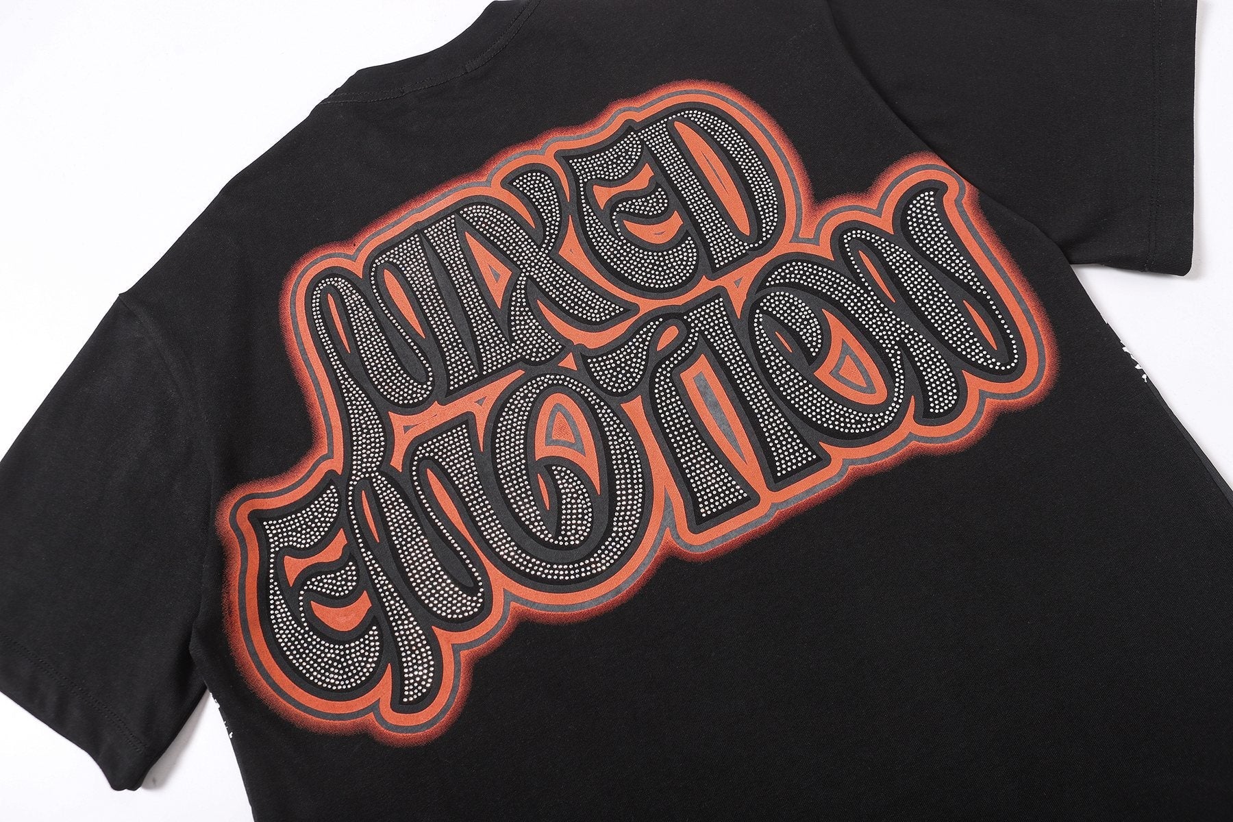 MIXED EMOTION Godspeed Graphic Short-Sleeve T-Shirt — detail