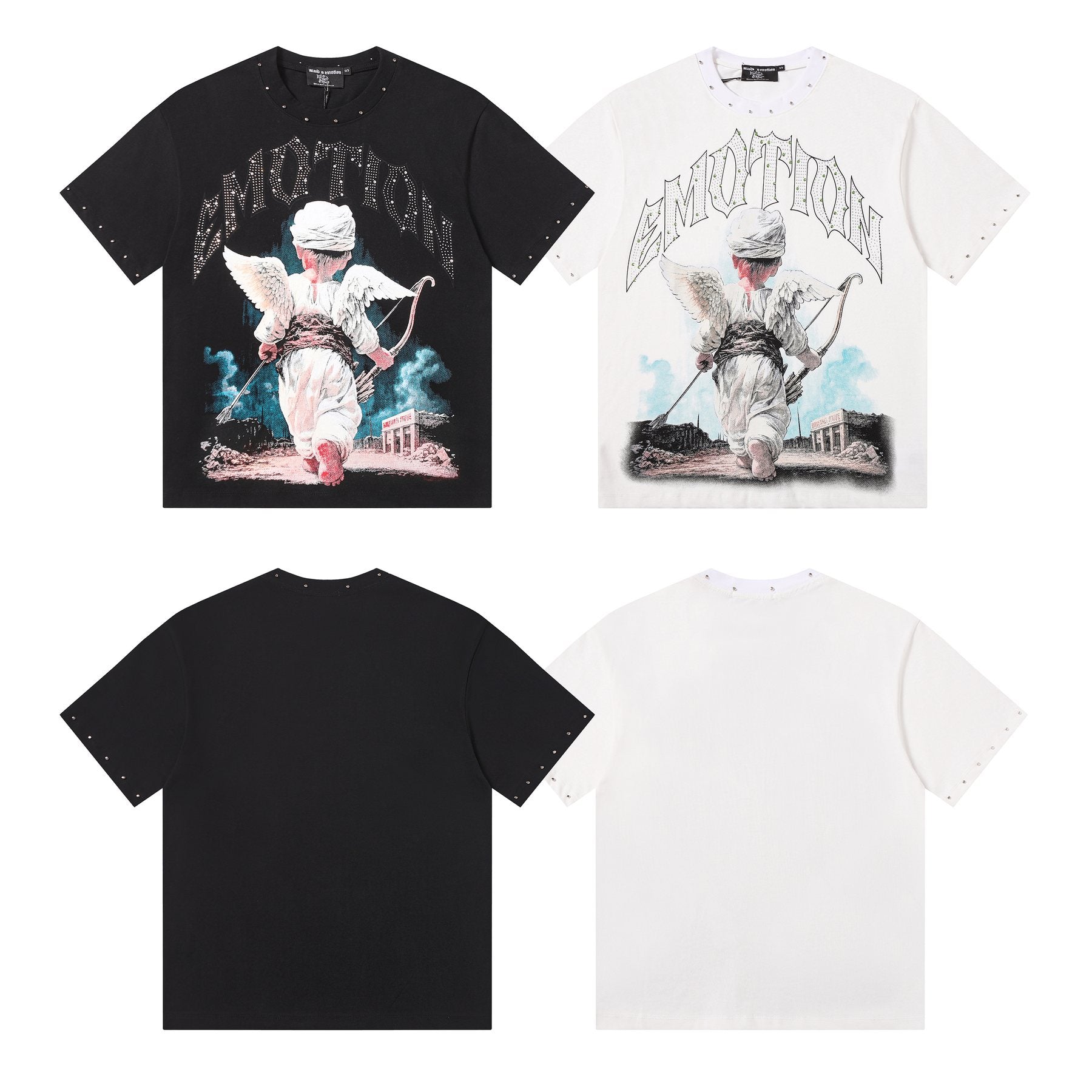 MIXED EMOTION Angel Archer Graphic T-Shirt — comparison