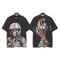 Godspeed Distressed Rhinestone Graphic T-Shirt — hero