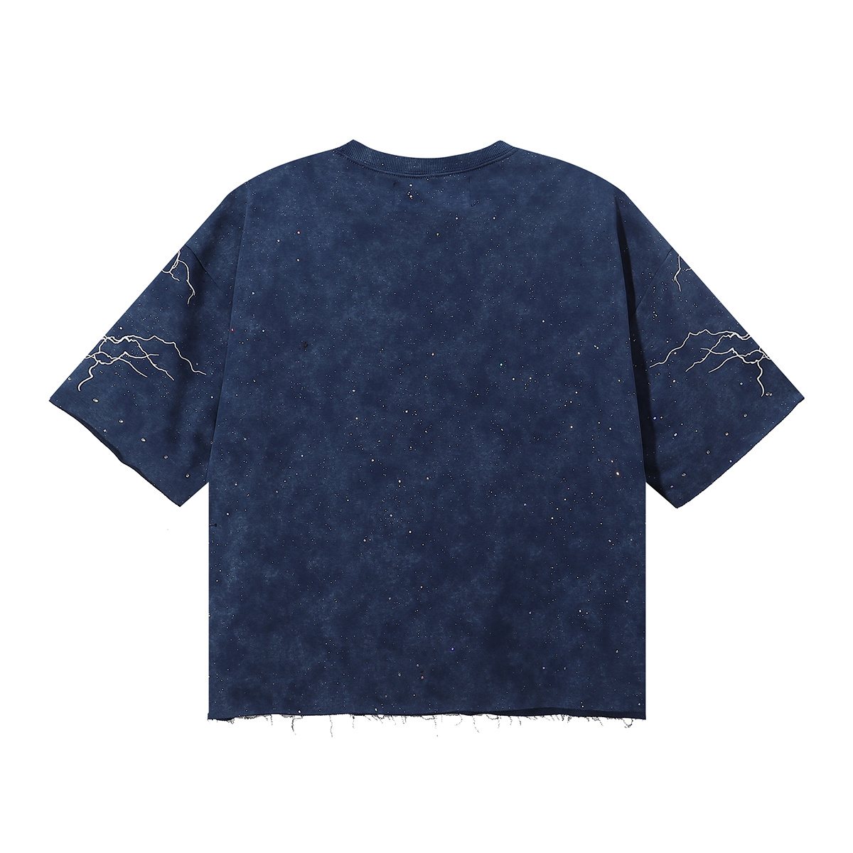 BKYS Revival Rider Skeleton Motorcycle Graphic T-Shirt — back