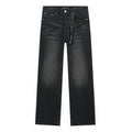 Purple Brand Black Faded Whiskered Jeans — hero