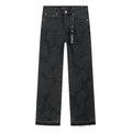 Purple Brand Black Starburst Wash Jeans — hero