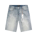 Purple Brand Star Graphic Denim Shorts — hero