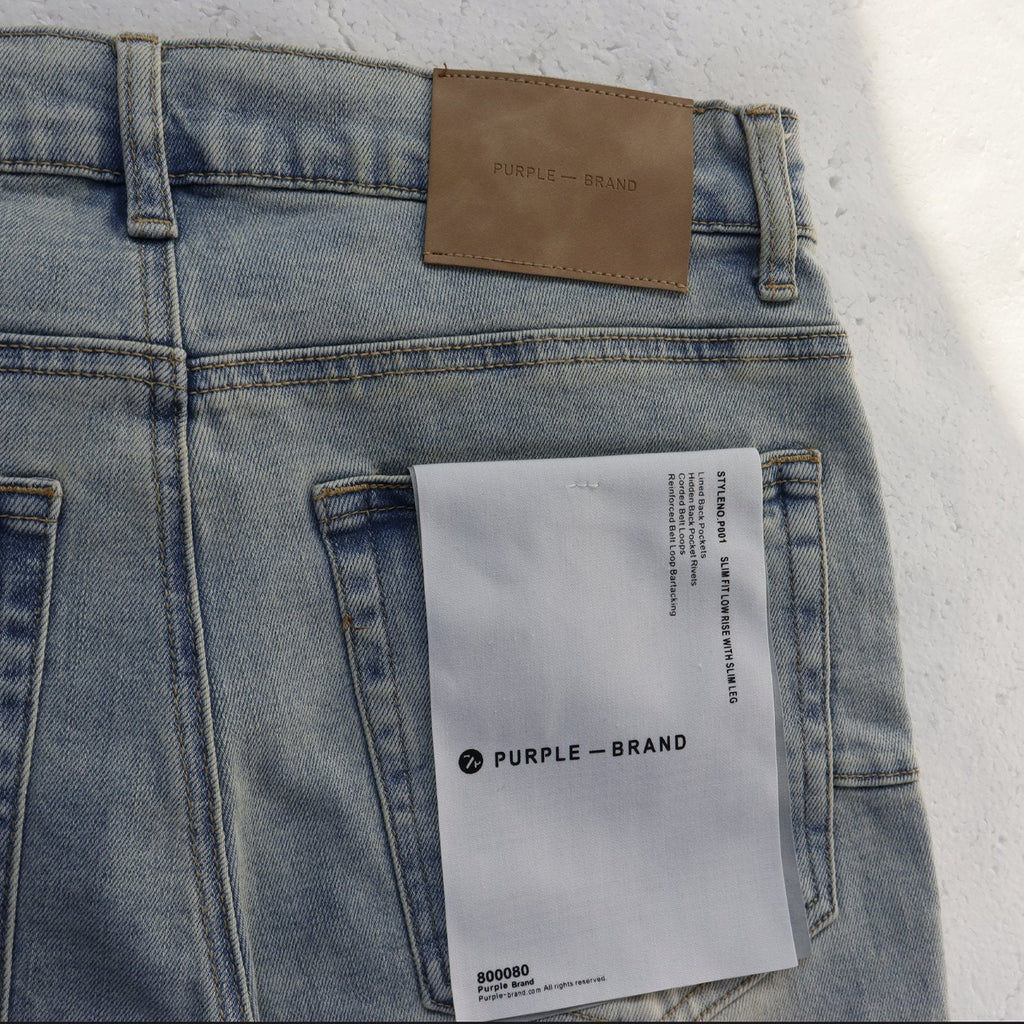 Purple Brand Sinners Graphic Skinny Jeans — detail