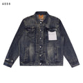 Purple Brand Bandana Trucker Denim Jacket — hero