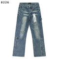 Purple Brand Washed Blue Denim Jeans — hero