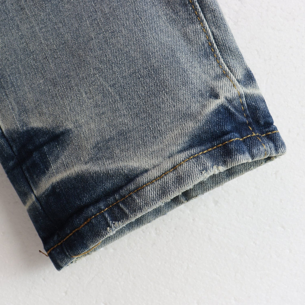 Purple Brand Light Blue Washed Jeans — detail