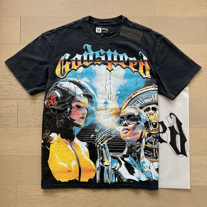 Godspeed Out of Many One Graphic T-Shirt — context