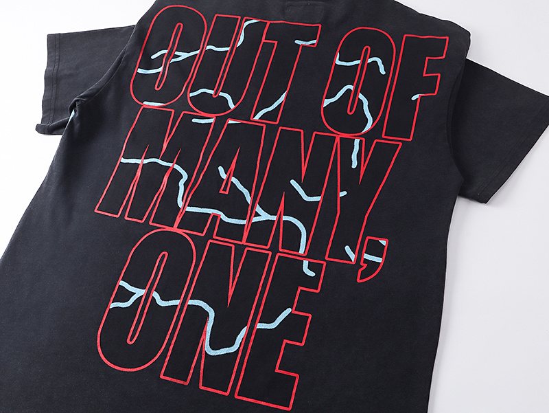 Godspeed Washed Black Rock Graphic T-Shirt — detail