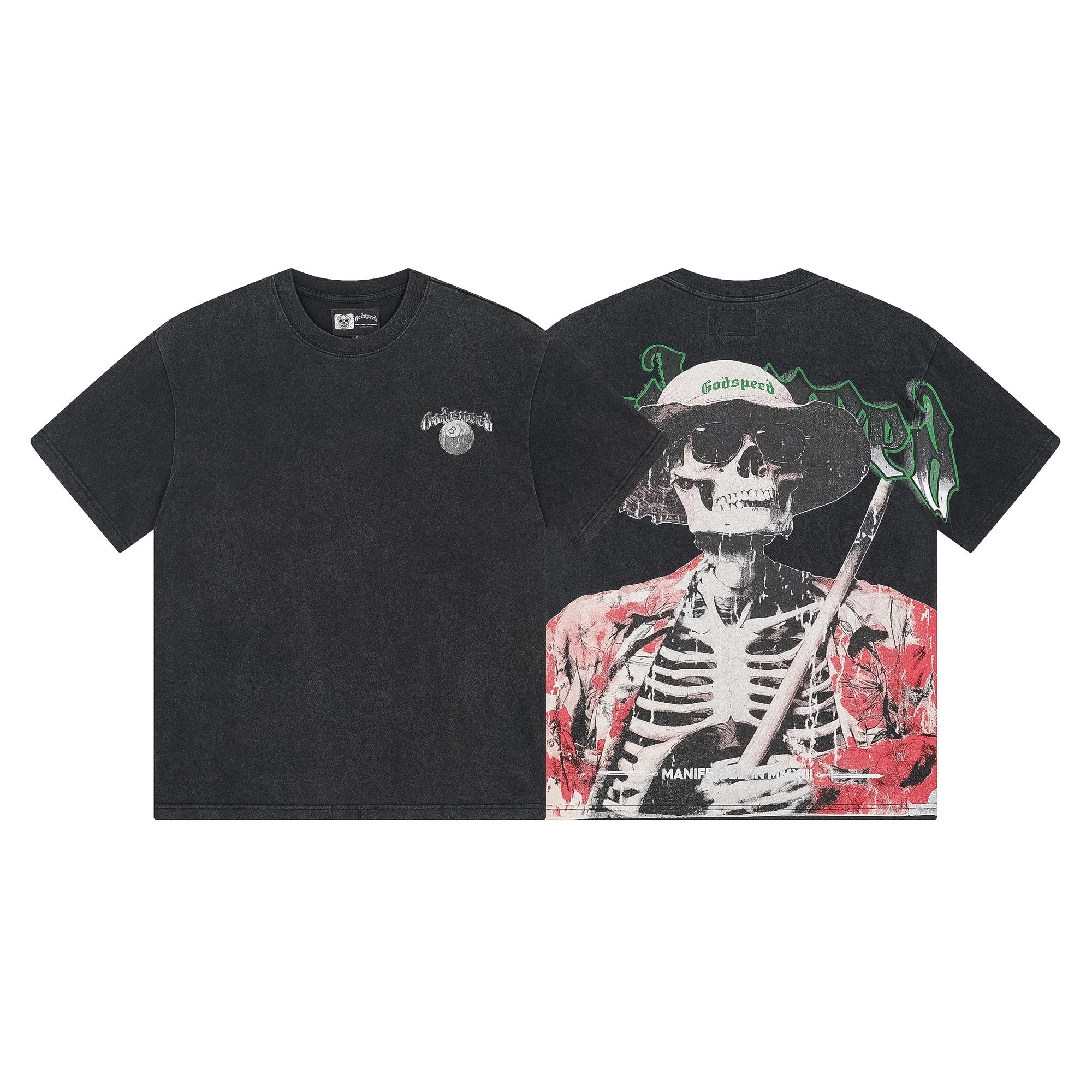 Godspeed Skeleton Graphic Short-Sleeve T-Shirt — hero