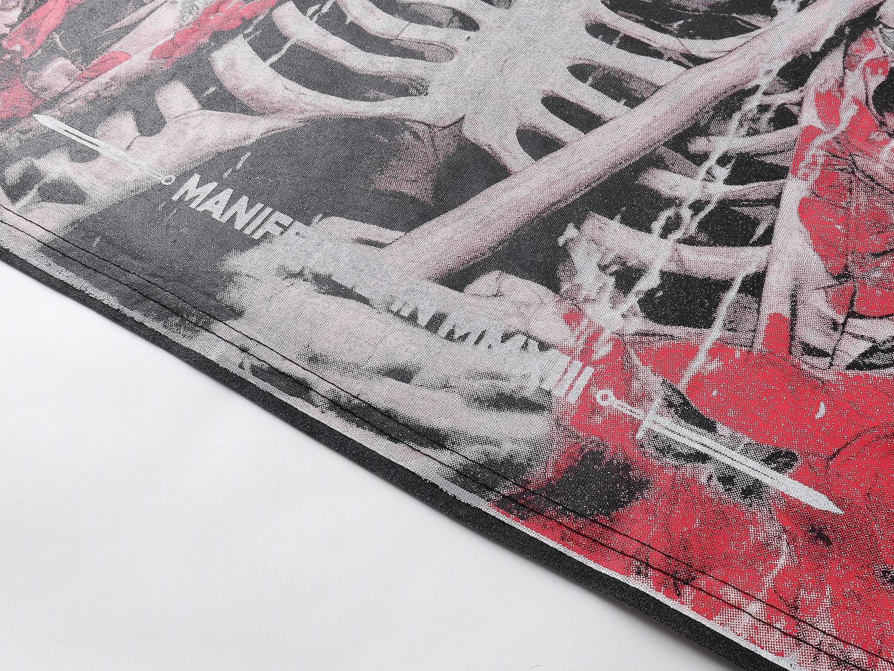 Godspeed Skeleton Graphic Short-Sleeve T-Shirt — detail