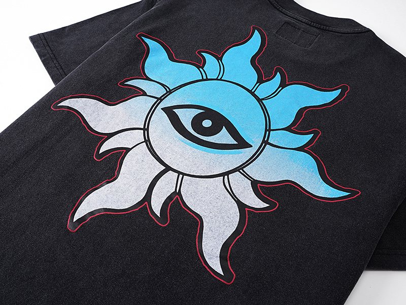 Godspeed E Pluribus Unum Washed Graphic T-Shirt — detail