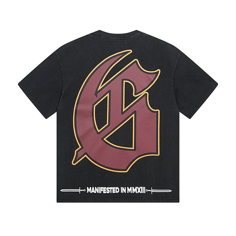 Godspeed Helmet & Oversized G Graphic T-Shirt — back