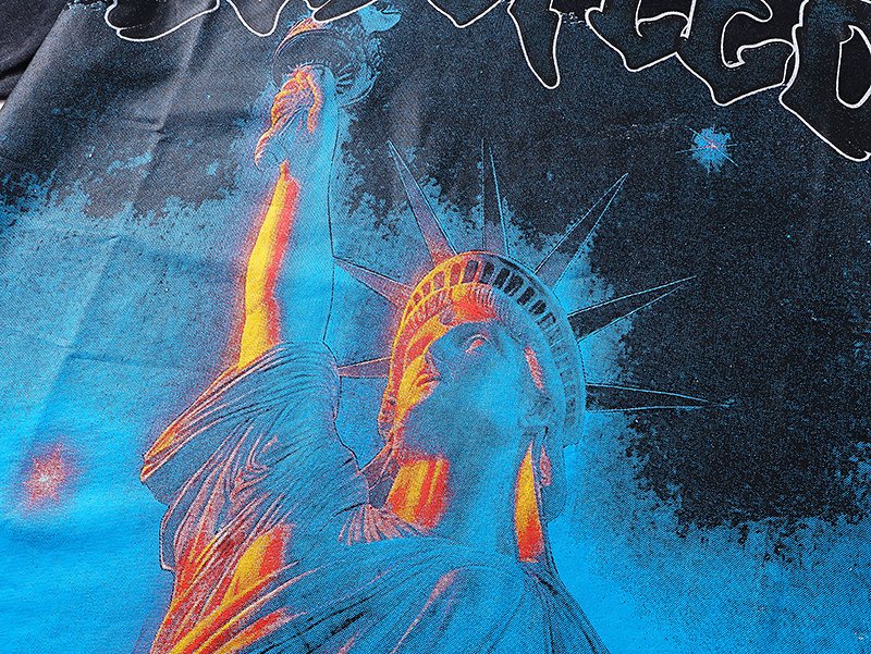 Godspeed Statue Graphic Washed T-Shirt — detail