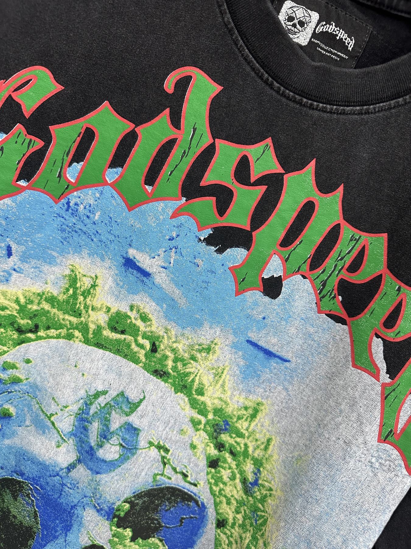 Godspeed Skull Island Graphic T-Shirt — detail