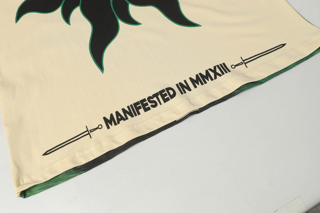 Godspeed Statue of Liberty Sun Eye Short-Sleeve T-Shirt — detail