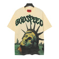 Godspeed Statue of Liberty Sun Eye Short-Sleeve T-Shirt — hero
